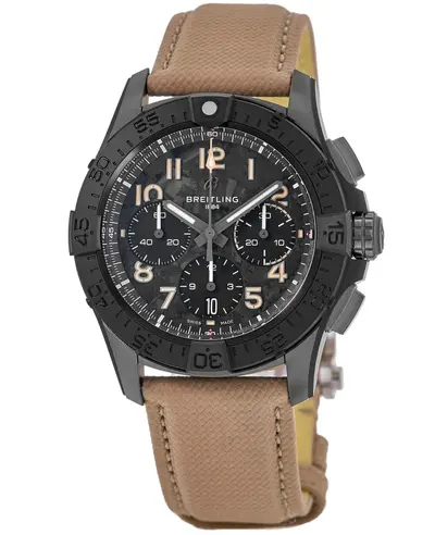 Breitling Avenger B01 Chronograph 42mm Night Mission SB0149758B1X3 Brand New Authentic Men's Watch SB0146101B1X1 (black, arb12700)