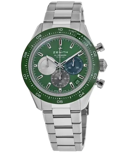 Zenith Chronomaster Sport Automatic Chronograph - 03.3119.3600/56.M3100 (green, arb9274)