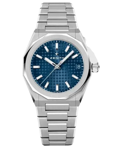 Authentic Zenith Defy Skyline Blue Dial Steel Women's Watch Model 03.9400.670/51.i001 (blue, arb9301)