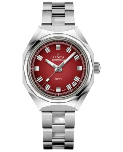Zenith Defy Revival A3691 Automatic Red Dial Steel Women's Watch Model 03.a3642.670/3691.m3642 (red, arb9306)