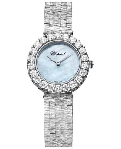 Chopard L'Heure Du Diamant 10A178-1314 Round Small Manual Winding Watch (arb9332)