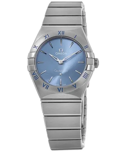 OMEGA Constellation Quartz Watch Model 131.10.28.60.03.001 (blue, arb9373)