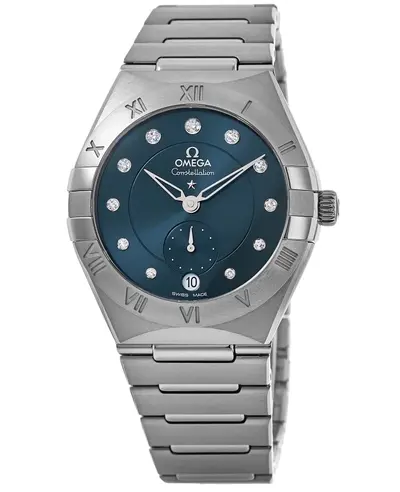 Omega Constellation Star Ladies Watch Model 131.10.34.20.53.001 (blue, arb9388)