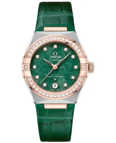 Omega Constellation Co-Axial Master Chronometer Automatic - Model 131.28.29.20.99.001 (green, arb9482)