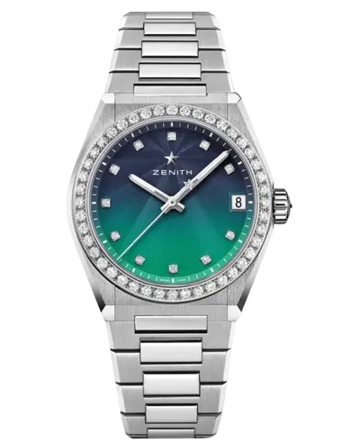 Zenith Defy Midnight Automatic - Model 16.9200.670/34.mi001 (green, arb9576)