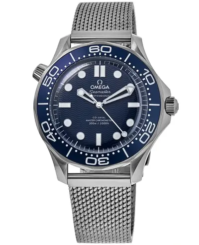 Omega Seamaster Diver 300M James Bond 60th Anniversary Men's Watch Model: 210.30.42.20.03.002 (blue, arb9685)
