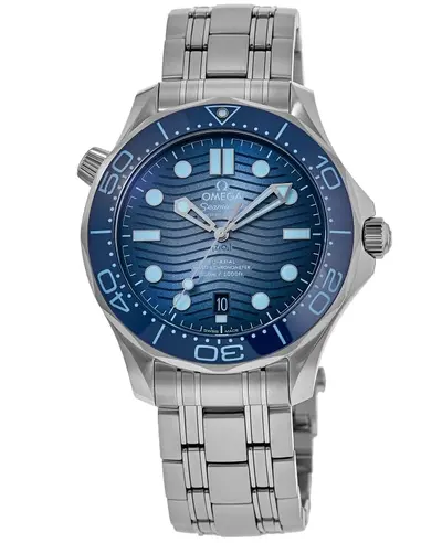 Omega Seamaster Diver 300M Model 210.30.42.20.03.003, Summer Blue Dial (blue, arb9686)