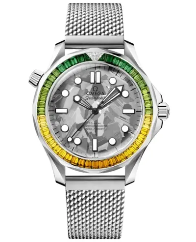 Omega Seamaster Diver 300M James Bond Edition Grey Dial Ref:21055422099001 210.55.42.20.99.001 (arb9702)