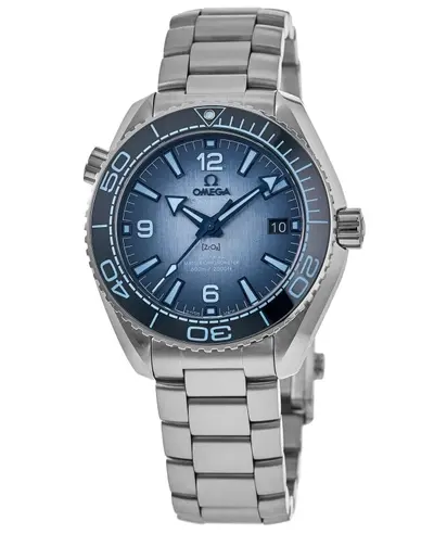 Omega Seamaster Planet Ocean 600M, Model [215.30.40.20.03.002], Blue Dial Steel Men's Watch (blue, arb9718)