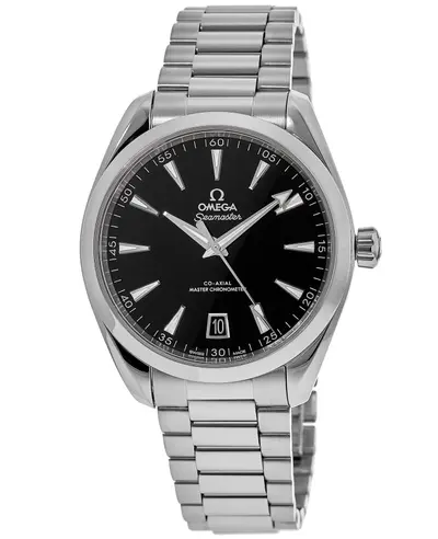 Brand New Authentic Omega Seamaster Aqua Terra Master Co-Axial 41mm Automatic Steel Mens Watch With Black Dial And Model Number 220.10.41.21.01.002 (black, arb9792)