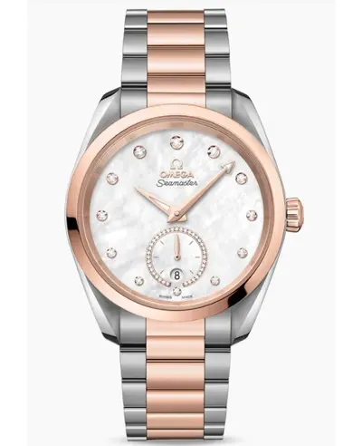 Omega Seamaster Aqua Terra 150m Master Co-Axial Mother of Pearl Dial Steel Women's Watch Model: 220.20.38.20.55.002 (arb9842)