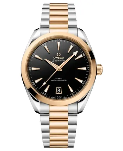 Omega Seamaster Aqua Terra 150m Master Co-Axial Automatic Black Dial - Model: 220.20.41.21.01.001 (black, arb9844)