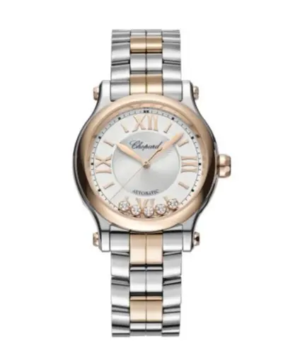 Chopard Happy Sport Automatic Model 278608-6002 Silver Dial Women's Watch (arb10080)