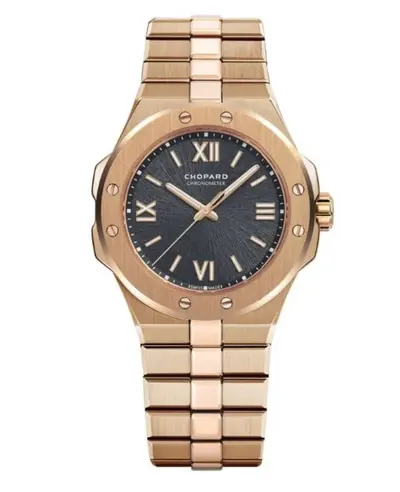 Chopard Model 295370-5001 Men's Grey Dial Steel Folding Clasp Watch (arb10106)