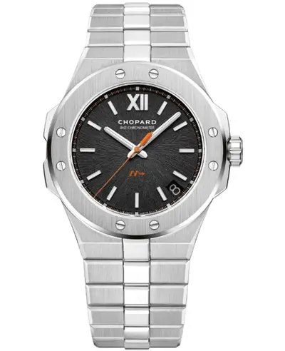 Chopard Alpine Eagle Cadence 8HF Automatic Men's Watch Model 298600-3020 Black Dial Titanium (black, arb10115)