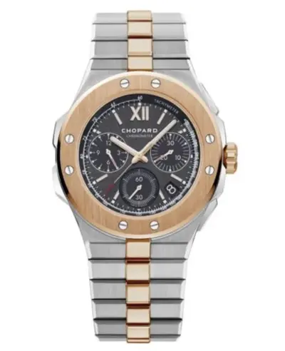Chopard Alpine Eagle Black Dial Steel Men's Watch Model 298609-6001 (black, arb10127)