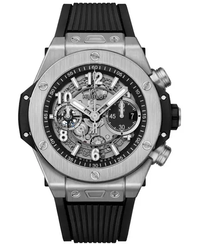Hublot Big Bang Unico Skeleton Dial Rubber Strap Men's Watch Model 421.NX.1170.RX (arb10396)