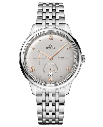 Omega De Ville Prestige Co-Axial Chronometer Power Reserve Watch (Model 43410412106001) 434.10.41.21.06.001 (arb10533)