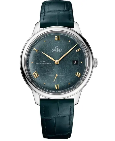 Omega De Ville Prestige Co-Axial Master Chronometer Small Seconds 41mm Model: 434.13.41.20.10.001 (green, arb10557)