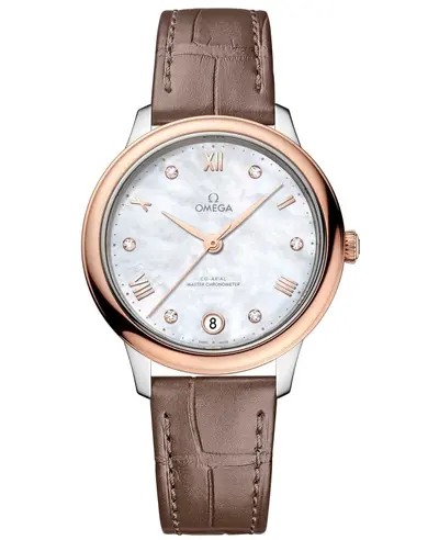 Omega De Ville Prestige Co-Axial Master Chronometer 434.23.34.20.55.001 Women's Fashion Watch (arb10600)
