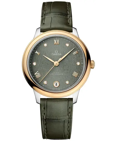 Omega De Ville Prestige Co-Axial Master Chronometer 434.23.34.20.6 434.23.34.20.60.001 (green, arb10603)