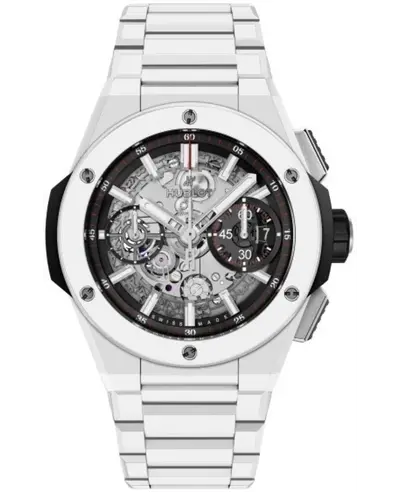 Hublot Big Bang Integral White Ceramic Skeleton Dial Men's Watch 451.HX.1123.HX (arb10675)