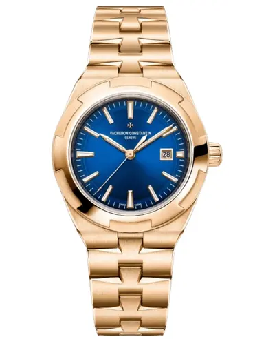 Vacheron Constantin Overseas Automatic Blue Dial 18K Rose Gold Women's Watch Model 4600V/200R-B979 (blue, arb10687)