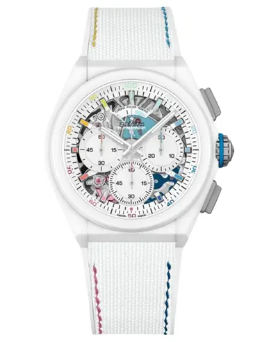 Authentic Zenith Defy El Primero Chronograph Skeleton Dial Men's Watch - Model 49.9014.9004/01.R953 (arb10710)