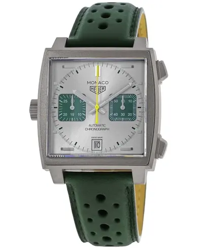 Tag Heuer Monaco Chronograph Racing Green Limited Edition Men's Watch CAW218E.FC6565 (arb11505)