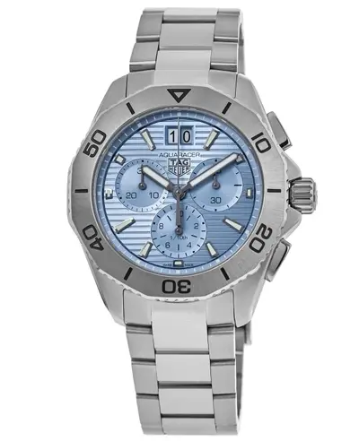 Tag Heuer Aquaracer Professional 200 Date Quartz Chronograph Blue Dial Steel Men's Watch CBP1112.BA0627 (blue, arb11587)