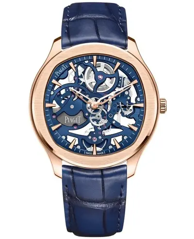 Piaget Polo Skeleton Automatic Blue Dial [g0a46009] (arb11720)