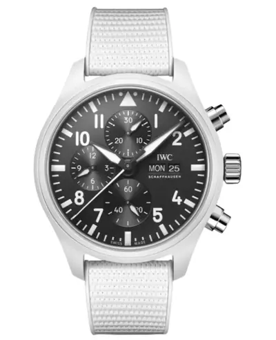 IWC Pilot's Chronograph Top Gun Lake Tahoe Automatic Watch IW389105 (black, arb11867)