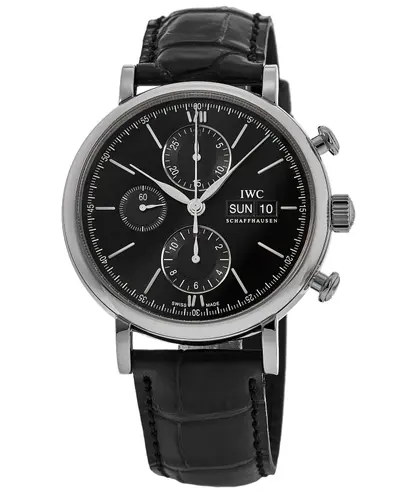 IWC Portofino Chronograph IW391029 Men's Watch (black, arb11879)
