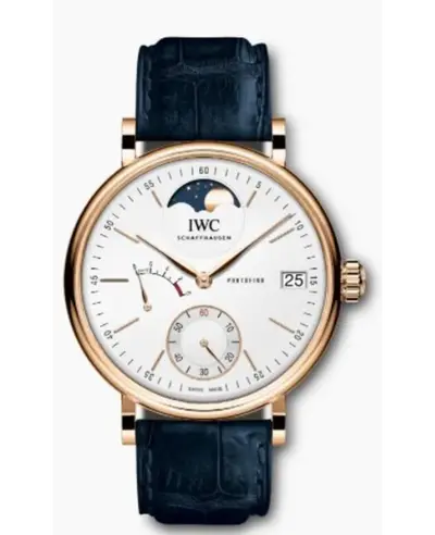IWC Portofino Hand Wound Moon Phase White Dial IW516409 (white, arb11935)