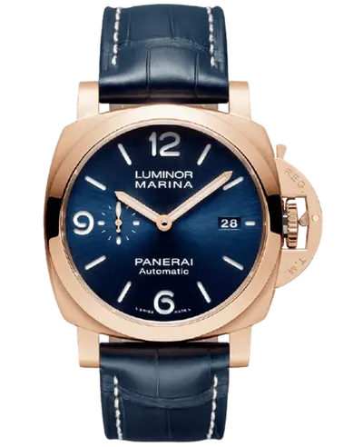 Panerai Luminor Marina Brand New Authentic Men's Watch Model PAM01112 (blue, arb12533)