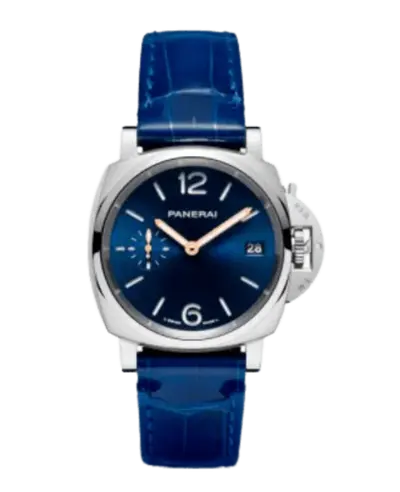Panerai Luminor Due 38mm Automatic Blue Dial Men's Watch PAM01273 (blue, arb12548)