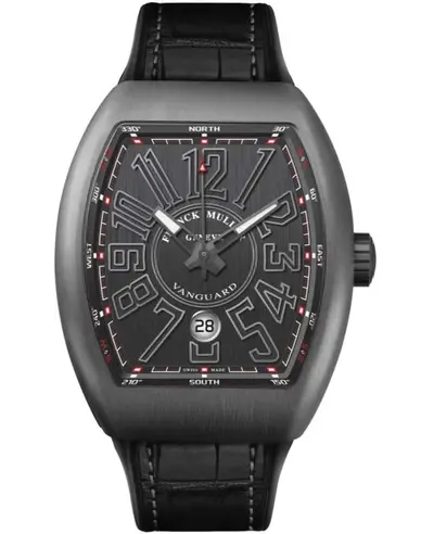 V41SCBRTTB Franck Muller Vanguard Men's Watch Grey Dial Automatic Movement Luxury Chronograph V 41 SC DT BR (NR) TT (arb12774)