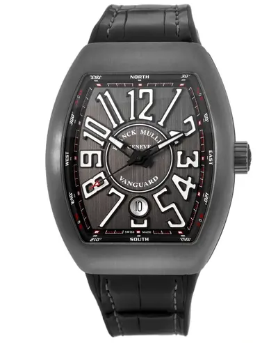 Franck Muller Vanguard Classical Grey Dial Automatic Chronograph Men's Watch V41SCBRRTTG V41SCBRTTGR (arb12780)