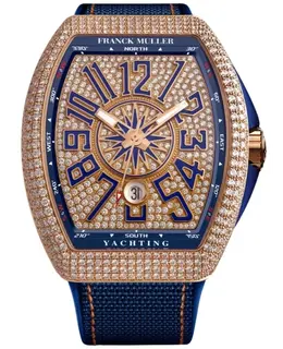 Franck Muller - Vanguard Yachting Watches - V 41 SC DT YACHT D CD (BL) 5N