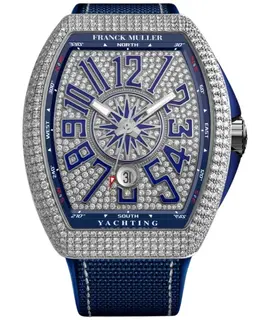 Franck Muller - Vanguard Yachting Watches - V 41 SC DT YACHT D CD (BL) AC
