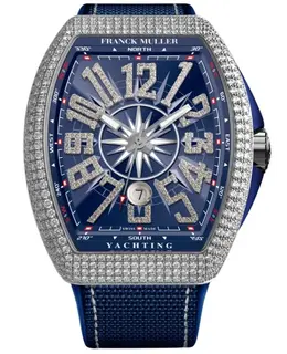 Franck Muller - Vanguard Yachting Watches - V 41 SC DT YACHT D NBR CD (BL) AC