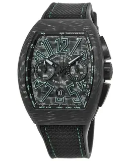 Franck Muller - Vanguard Watches - V 45 CC DT CARBON VE KRYPTON