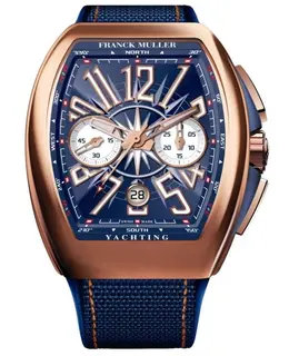 Franck Muller - Vanguard Yachting Watches - V 45 CC DT YACHT (BL) 5N