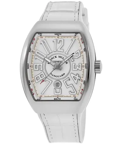 Franck Muller Vanguard Classical Automatic Men's Watch V45SCDT V 45 SC DT (BC) AC (white, arb12821)
