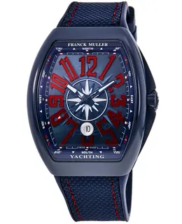 Franck Muller - Vanguard Yachting Watches - V 45 SC DT YACHT CR BL MC (BL) CR