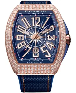 Franck Muller - Vanguard Yachting Watches - V 45 SC DT YACHT D (BL) 5N