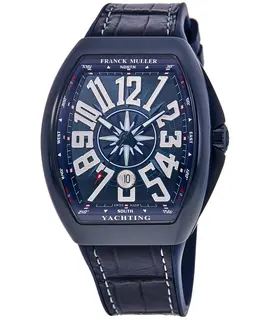 Franck Muller - Vanguard Yachting Watches - V 45 SC DT YACHT CR BL MC (BL)
