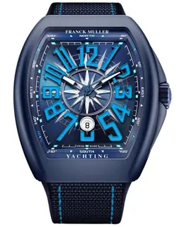 Franck Muller - Vanguard Yachting Watches - V 45 SC DT YACHT CR BL MC (BL) CR