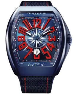 Franck Muller - Vanguard Yachting Watches - V 45 SC DT YACHT CR BL (BL)