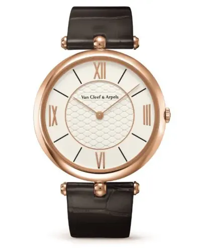 Van Cleef & Arpels Men's Watch Model VCARO3GK00 18kt Rose Gold (white, arb12891)